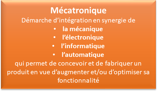 définition de la mécatronique