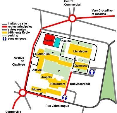 La carte de Clavières