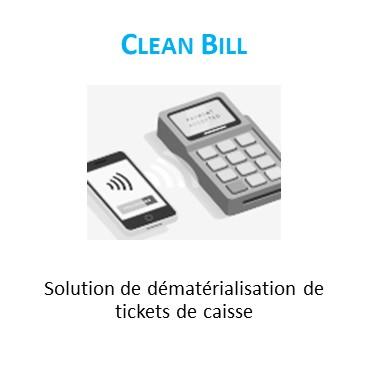 Conception et commercialisation d'une solution de dématérialisation des preuves d'achats (tickets de caisse, factures, reçus...) via une box, une application et une plateforme web. CleanBill