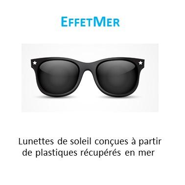 Flora JOLY et Céline LAPEYRE ambitionnent de créer une marque éthique, écologique et innovante, avec comme produits de lancement: des lunettes recyclées en "plastique des mers". Un projet au cœur des préoccupations environnementales actuelles que cela soit en Région, en France et dans le monde qui mobilisent différents acteurs associatifs et industriels dans les domaines de la collecte, du tri, de la plasturgie et du recyclage. Le centre des Matériaux des Mines d’Alès (C2MA) accompagne les porteuses de projet dans la caractérisation mécanique et thermique des plastiques pour un suivi des performances et de l’impact d’un vieillissement sur les propriétés. EffetMer