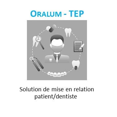 Système d'imagerie permettant la transmission d'informations pertinentes et sécurisées entre un patient et son chirurgien-dentiste. Oralnum TEP
