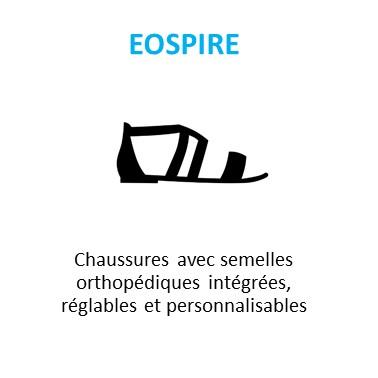 chaussures avec semelles orthopédiques