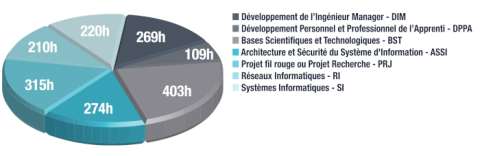INFRES SR repartition volumes enseignements